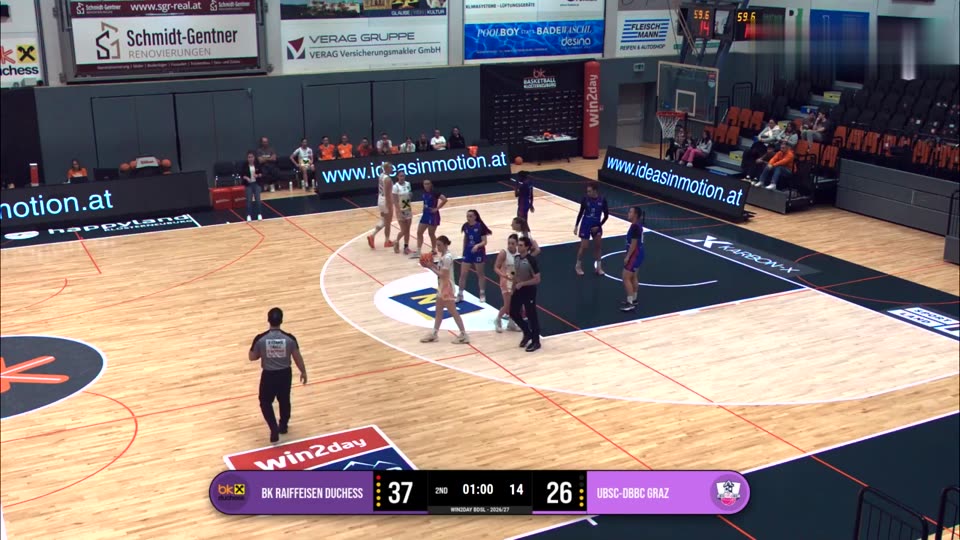 KS公爵女篮 vs DBBC格拉茨女篮